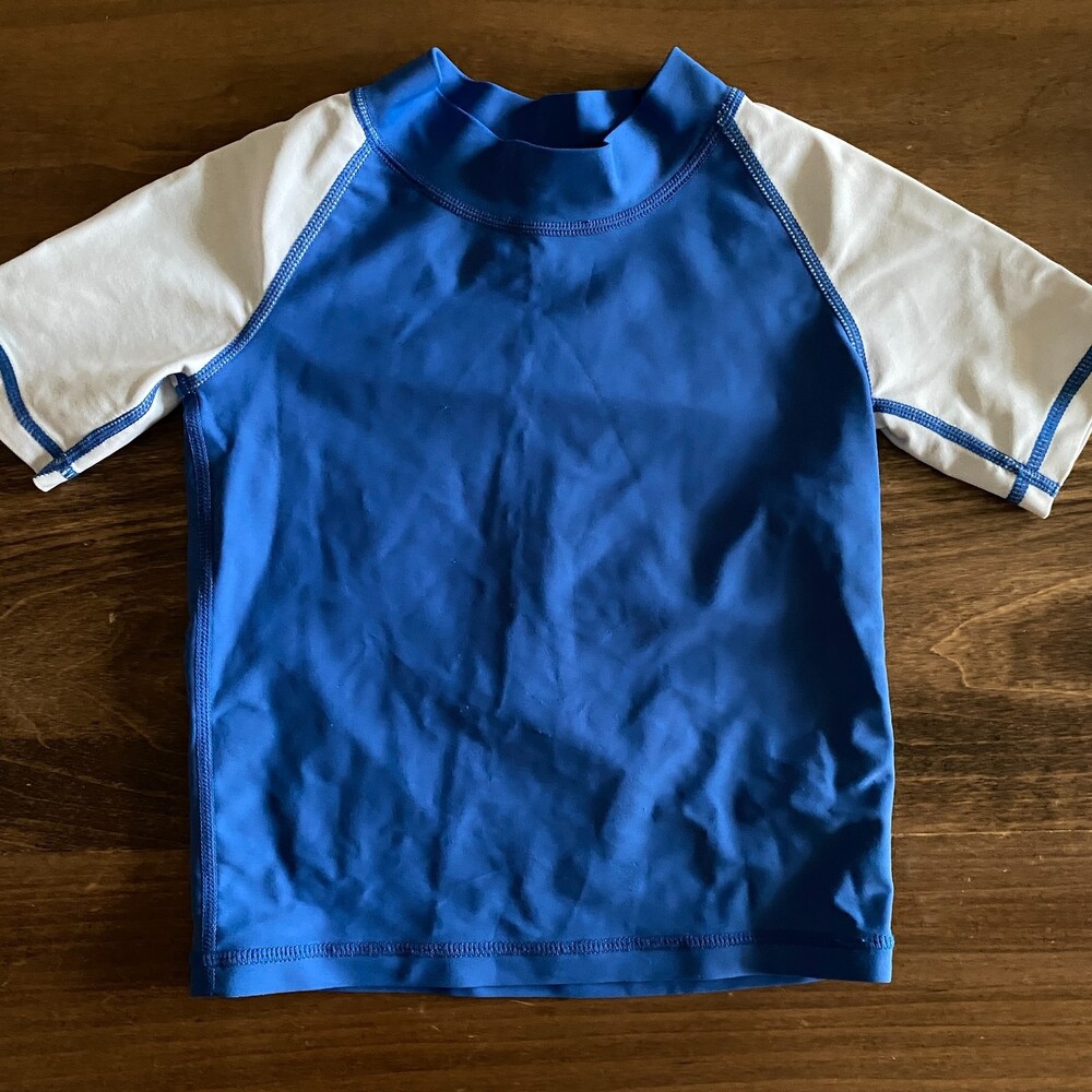 Tucker + Tate Blue Raglan Rashguard Boys’ 2